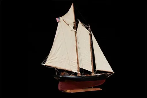 America's Cup authentic model boat