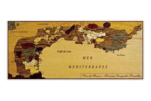 Carte Vins de Franc Provence
