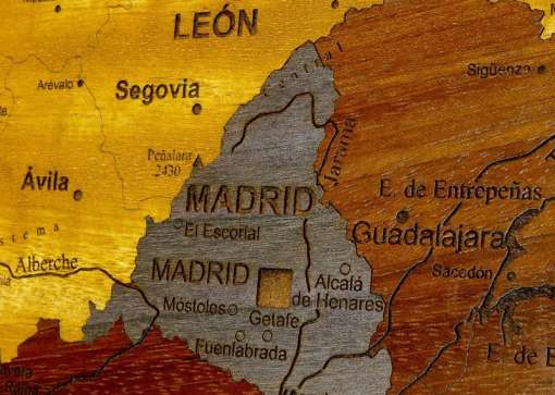 Cartes géopolitiques d'Espagne