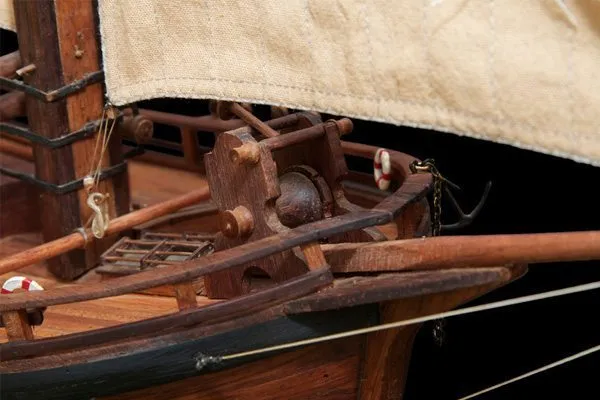 Gabarre de Gironde maquette de bateau