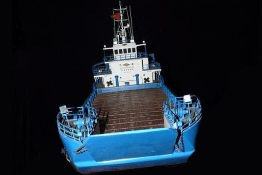 Maquette barge
