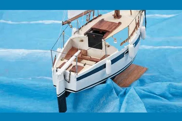 Muscadet maquette de bateaux authentique