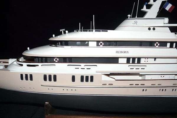Maquette yacht luxe
